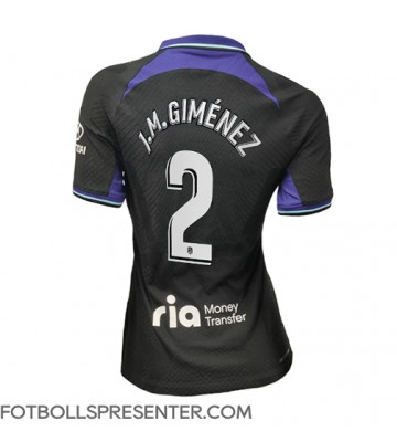 Atletico Madrid Jose Gimenez #2 Borta Matchtröja Dam 2022-23 Kortärmad